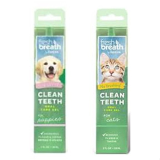 ราคาFresh breath clean teeth gel 59 cc สุนัข/แมว