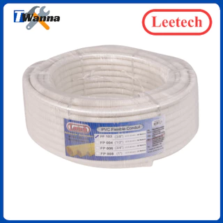 *แบ่งขายเป็นเมตร* ท่ออ่อน ท่ออ่อนลูกฟูก ท่อร้อยสายไฟ (Leetech)