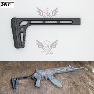 พานท้ายปืนแบบพับได้ ยี่ห้อ 5KU รุ่น Minimalist Folding Stock