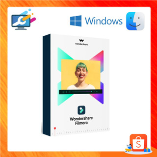 Wondershare Filmora X 10 [ตัวเต็ม] [ถาวร] Windows/MacOS