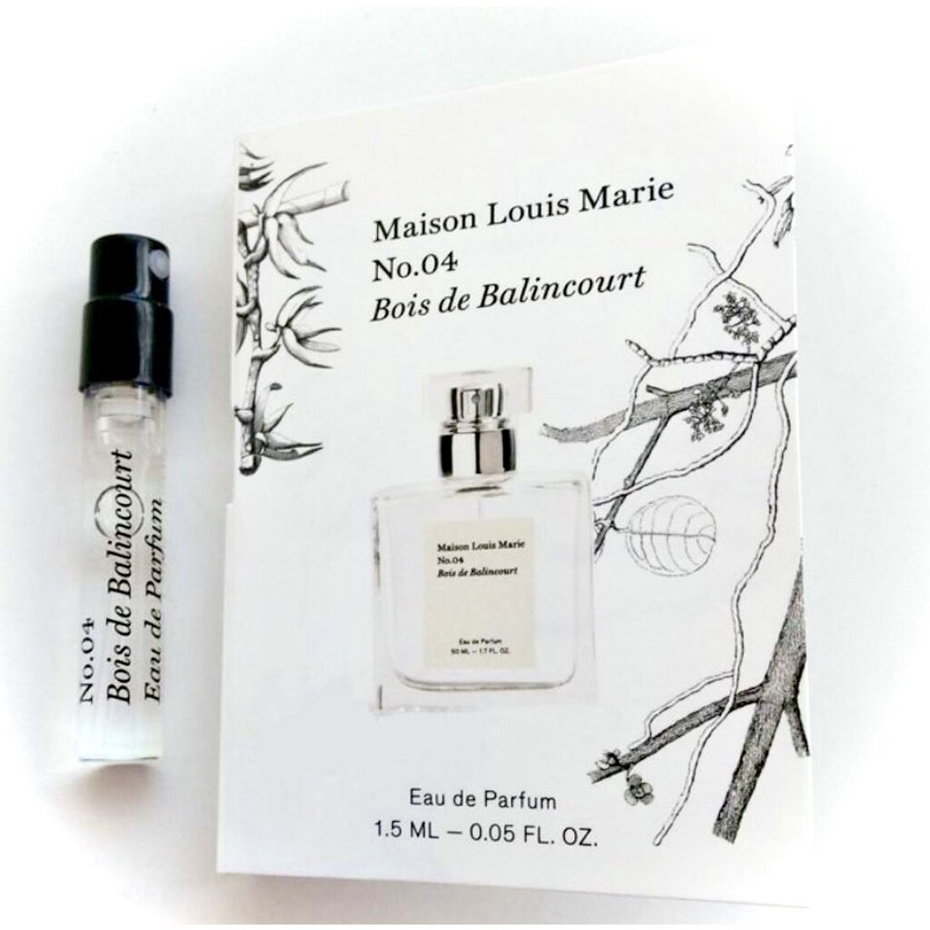 แท้💯% [Sephora US/เช็คใบเสร็จได้] Maison Louis Marie No.04 Bois de Balincourt / No.09 Vallee De Farney EDP / 12 Bousval