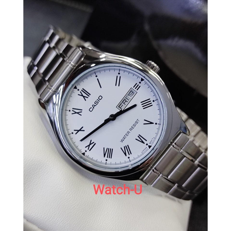 นาฬิกา CASIO MTP-V006D หน้าเลขโรมันดูแพง รุ่น MTP-V006D-7B