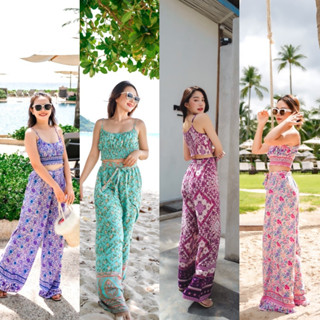 MASS Fashion : ชุดเซตสไตล์โบฮีเมียน Boho - Set Boho Print