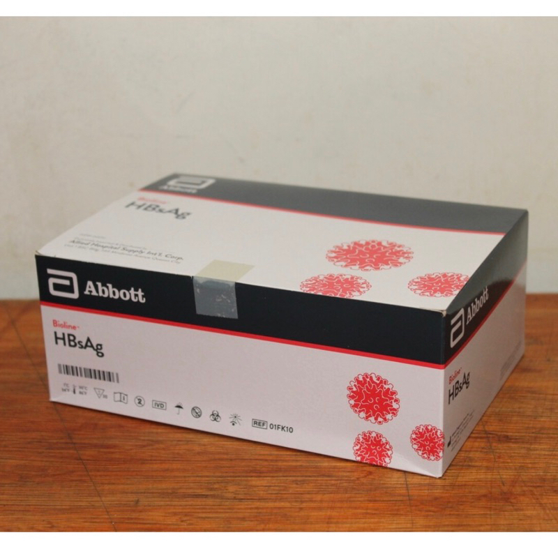 HBsAg Rapid Test Kit serum/plasma 30T, cassette, ABBOTT BIOLINE