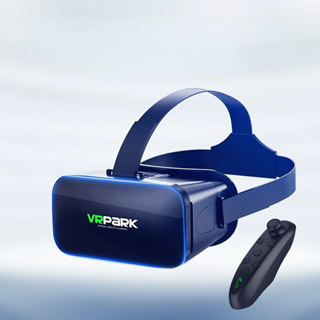 Cancer309 หมวกกันน็อค VR Glasses 3D Virtual Reality พร้อมสายรัดไหล่ปรับได้ 3 แบบสำหรับโทรศัพท์ Android และสำหรับ IOS (หน้าจอ 4.5‑6.0