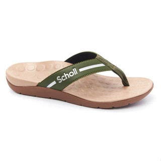 SCHOLL BIOM BECK Comfort Sandals Green รองเท้าแตะ สกอล์ แท้ เพื่อสุขภาพ