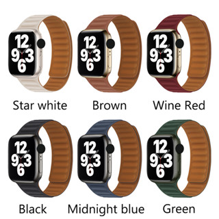 สายนาฬิกาซิลิโคน iWatch Magnetic Buckle 41mm 45mm 38mm 40mm 42mm 44mm Series 1 - 7 SE