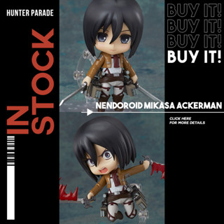 [พร้อมส่ง] Attack on Titan Nendoroid No.365 Mikasa Ackerman (3rd Reissue) BY GOOD SMILE COMPANY