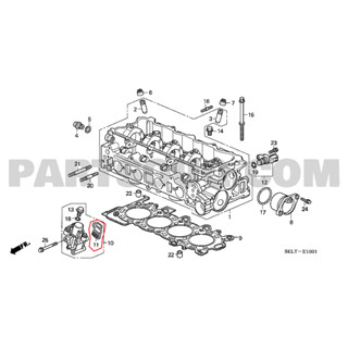 โอริงวีเทค ไส้กรองโอริงวีเทค Spool Valve Filter ปะเก็นโซลินอยด์วีเทค VTEC Solenoid Gasket แท้เบิกศูนย์ Honda