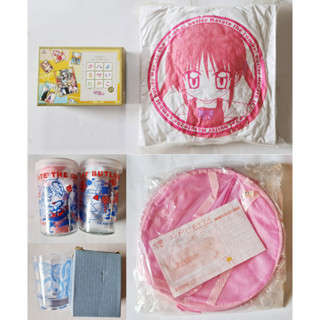 HAYATE THE COMBAT BUTLER Official Art Works Glass Handkerchief Sunshade Set Card pillow 6 ชิ้น ลิขสิทธิ์แท้ japan