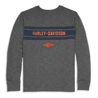 เสื้อยืดแขนยาวผู้ชายลิขสิทธิ์แท้จาก Harley Davidson 96136-22vm