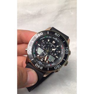 นาฬิกาข้อมือ Citizen Eco-Drive  Promaster World Time JR4063-12E