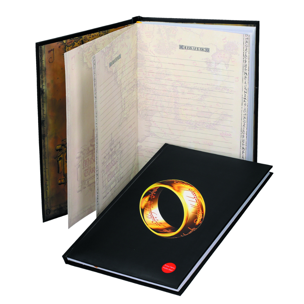 (SD Toys) Lord of the Rings The One Ring Notebook with Light — صورة 2
