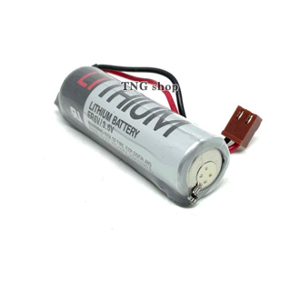 แบตเตอรี่ Battery   ER6V /3.6V   TOSHIBA Jack สีน้ำตาลสั้น