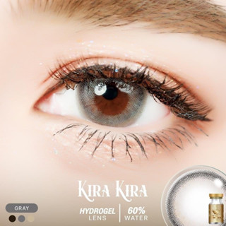 คอนแทคเลนส์ฝาทอง Kira Kira เลนส์ไฮโดรเจล ค่าอมน้ำ 60%