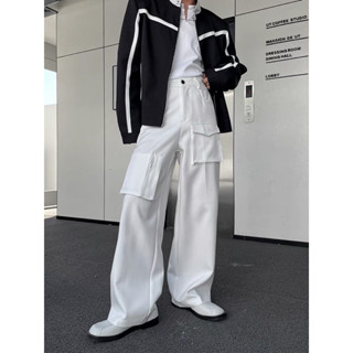 PAPA.XQ MAXXI PANTS ♠️🎉🔥 ( New! กางเกงทรงขากระบอกยาว สไตล์อปป้าเกาหลี🥰✨)