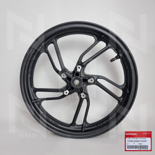 ล้อแม็กหน้า ล้อแม็กหลัง CLICK 150I  สีดำด้าน แท้ HONDA FRONT/REAR CAST WHEEL