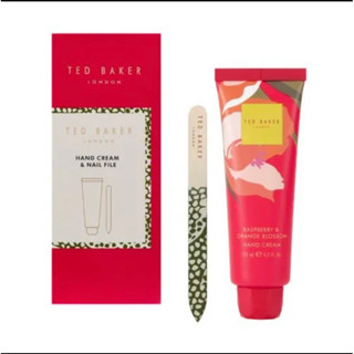 Ted Baker London Hand Cream &amp; Nail File Gift Set Raspberry &amp; Orange Blossom