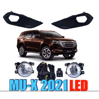 1850 ยกชุด ไฟตัดหมอก/ไฟสปอร์ตไลท์ LED!! ISUZU Mu-X ปี 2020-2021