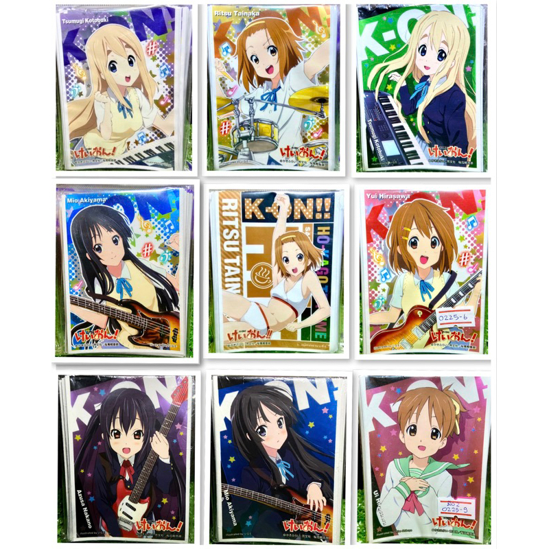 [Anime Character 0225] Sleeve Collection K-on! - สลีฟการ์ด,ซองการ์ด,ซองใส่การ์ด (JP)