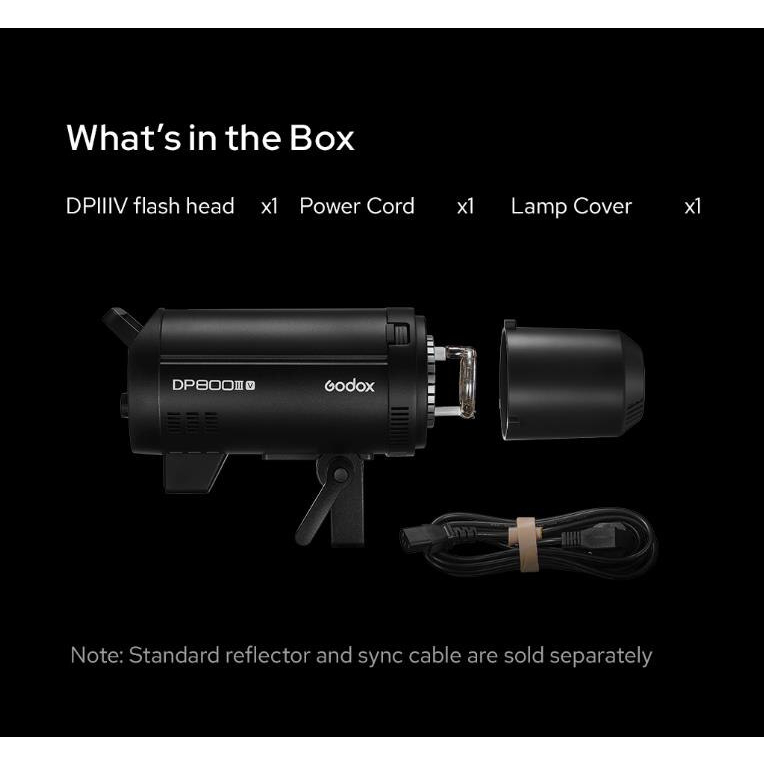 Godox DP600III V แฟลชสตูดิโอรุ่นใหม่ล่าสุด DP600 iii v Studio Strobe Flash 600W แฟลชสตูดิโอ 600W