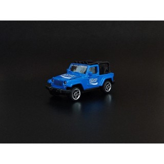 majorette jeep wrangler สีน้ำเงิน ลาย Pocari sweat หายาก