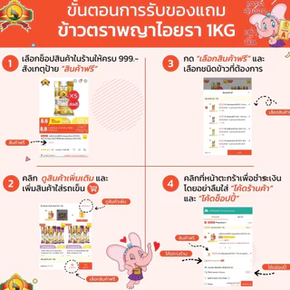 8.8 ลดสุด(ซื้อในไลฟ์ใช้โค้ด30% ตกกิโลละ16).- ข้าวยี่จ้อ หอมมะลิ100% 14KG ตราพญาไอยรา
