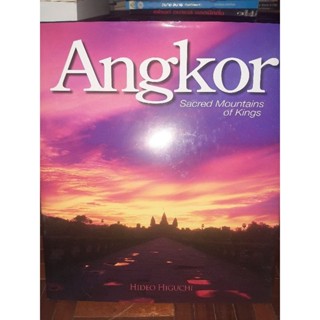 AngKor หนังสือมือสองเล่มใหญ่/ภาพสีทั้งเล่มหนา/ใหม่มาก ภาษาอังกฤษ