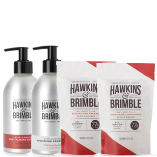 พร้อมส่ง ของแท้ Hawkins &amp; Brimble Revitalising Shampoo &amp; Nourishing Conditioner 2 x 300ml