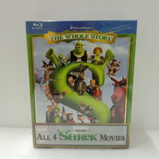 Media Play Shrek The Whole Story Asian Pack (Remastered 1-4)/เชร็ค บ๊อกซ์เซ็ท (1-4)/S9287RA (ฺBLURA)