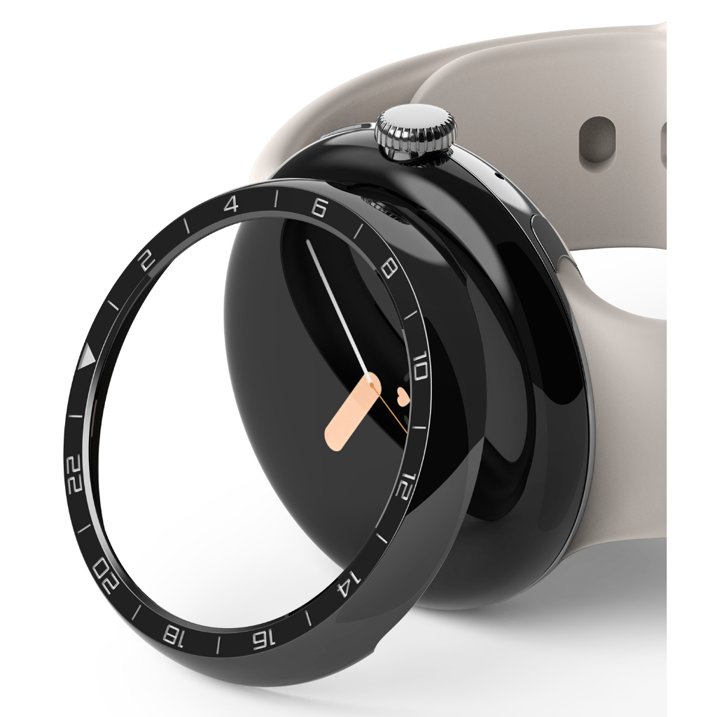 Ringke Bezel Styling Premium เข้ากันได้กับ Google Pixel Watch 41mm Ringke Case Cover อุปกรณ์เสริมโคร
