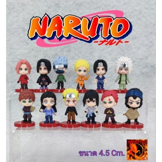 โมเดล นารูโตะ Naruto ขนาดเล็ก 4.5 Cm. งานดี สีสวย มีของ พร้อมส่ง