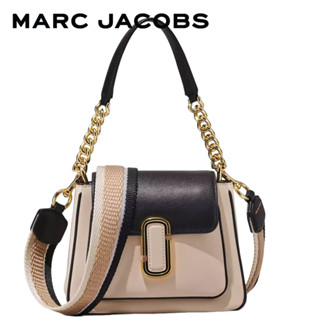 MARC JACOBS THE COLORBLOCK J MARC CHAIN MINI SATCHEL H712L01RE22225 ARGAN OIL กระเป๋าสะพาย