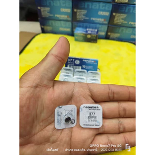 ถ่าน แบตเตอรี่สำหรับนาฬิกา casio g-shock baby-g edifice sheen แท้จาก สวิตเซอร์แลนด์ (Renata SR626SW)