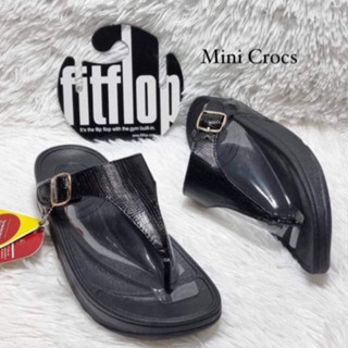 ร้องเท้าแตะแบบสวม fitflop แตะผู้หญิงนิ่มสบายไม่เจ็บเท้าเหมาะสำหรับใส่ในชีวิทุกที่ทุกเวลา