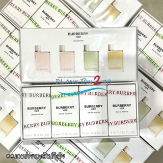 SET BURBERRY 5ml x 4 น้ำหอมเบอเบอรี่