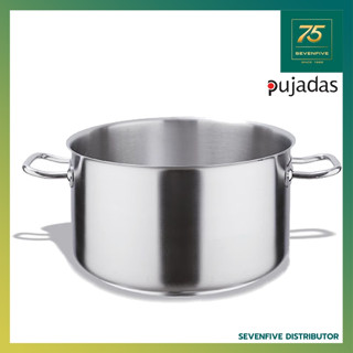 PUJADAS หม้อซอสมีหูจับ หม้อสแตนเลส 304 ไม่รวมฝาปิด ขนาด50-60ซม. อุปกรณ์เครื่องครัว PUJ1-216.0