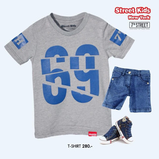 เสื้อแขนสั้นเด็ก 7th street ลาย 69 มีไซต์ XS  ของแท้100% พร้อมส่ง