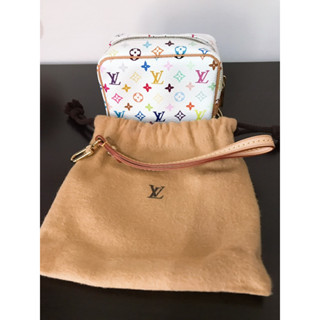 LV Monogram Truth Wapiti Pouch Multicolor Rare item ของแท้100%