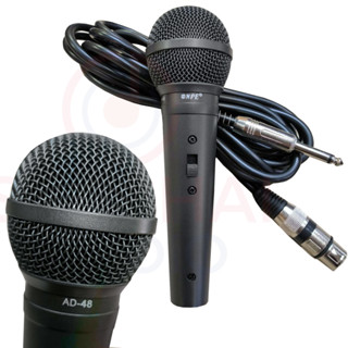 ไมค์สาย NPE รุ่น ad48 แถมสาย4.5เมตร ไมโครโฟน MICROPHONE CABLE AD-48 NPE