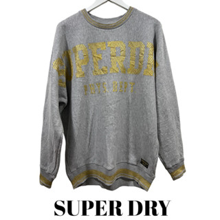 สินค้ามือสองแบรนด์เนมแท้Super dryสเวตเตอร์