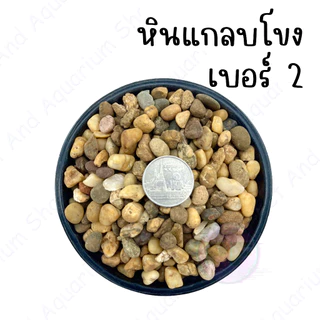 หินแกลบโขง หินตกแต่งตู้ปลา หินโรยหน้ากระถ่างต้นไม้ 1 กิโล 20