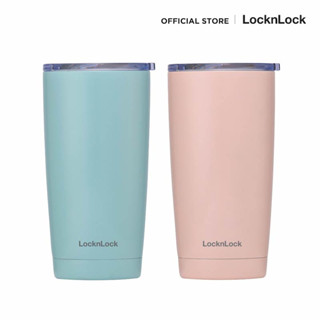 LocknLock - แก้วเก็บอุณหภูมิร้อน-เย็น Easy Table Tumbler 500ml รุ่น LHC4254