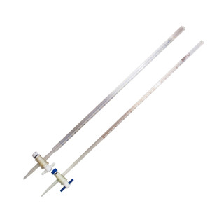 บิวเรตแก้ว ก๊อกเทปล่อน (Glass Burette with Standard PTFE Stopcock)