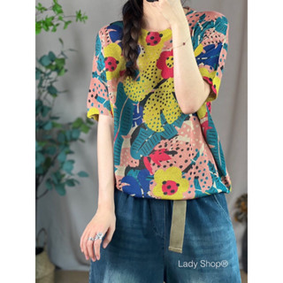 🌿🪴 💬เสื้อญี่ปุ่นงานแท้นำเข้า ทรงแขนสั้นเนื้อผ้านิ่ม งานใส่สบาย ลายสวยสไตล์ญี่ปุ่น ทรงฟรีไซส์ใส่ได้ตลอด