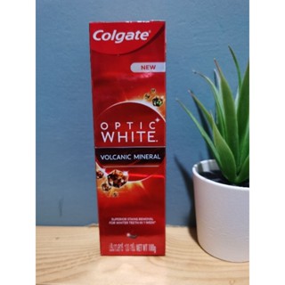 Colgate Optic White​  สูตร​ Volcanic Mineral​ ยาสีฟันคอลเกต​ (100g)