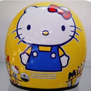 หมวกกัน​น็อค​เด็ก​คิดตี้ Hello​ Kitty​ Yellow