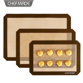 Chefmade แท้* แผ่นซิลิโคนรองอบ Baking mat Silicone mat แผ่นซิลิโคนรีดแป้ง