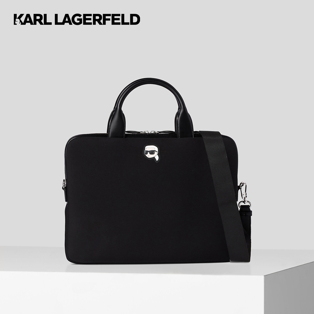 KARL LAGERFELD - K/IKONIK 2.0 NYLON LAPTOP BAG 230W3052 กระเป๋าแล็ปท็อป