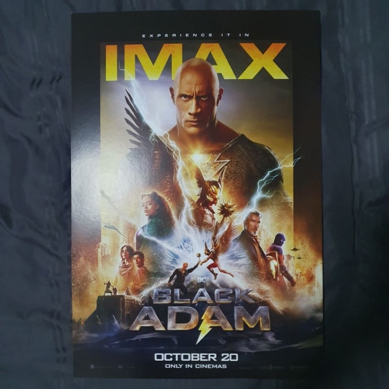 Poster IMAX BLACK ADAM Major